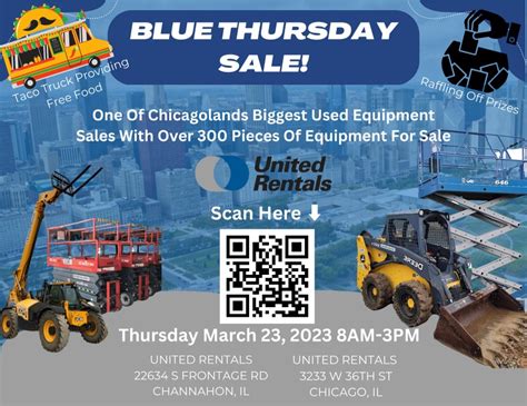 United rentals blue thursday. Things To Know About United rentals blue thursday. 